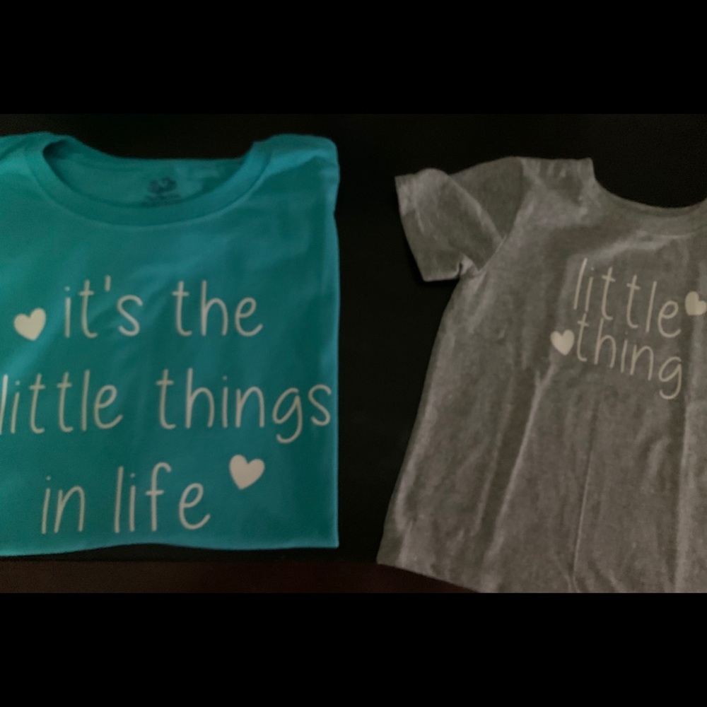 Super Cute “Small Things” T-Shirts